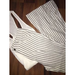 Olivaceous Linen Pants